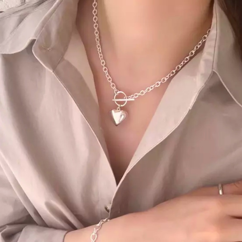 ✨Insta sterling silver pendant ♥️ necklace - Picture 1 of 4